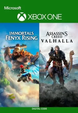 Assassins Creed Valhalla + Immortals Fenyx Rising Bundle Xbox One