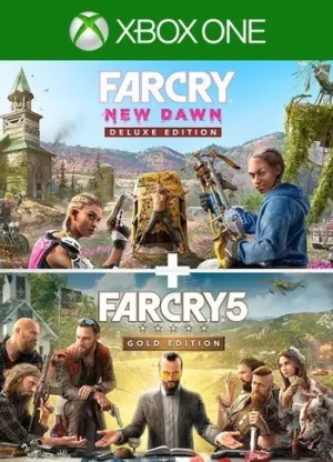 Far Cry 5 Gold Edition + Far Cry New Dawn Deluxe Edition Bundle Xbox One